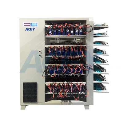 Mesin Uji Sel Lithium 5V 60A Untuk Baterai Lithium Polimer Prismatik Silinder
